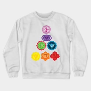 7 Chakras Kundalini Yoga Crewneck Sweatshirt